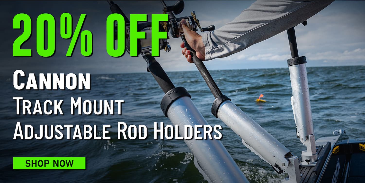 20% Off Cannon Track Mount Adjustable Rod Holders Shop Now