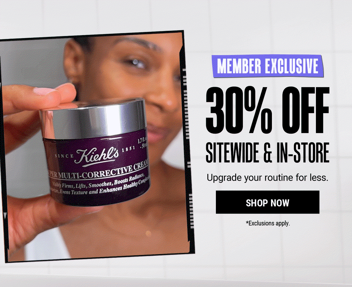 30% Off Sitewide & In-Store