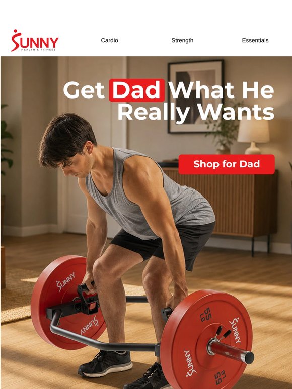 Father's Day Savings Start Now 🏋️‍♂️