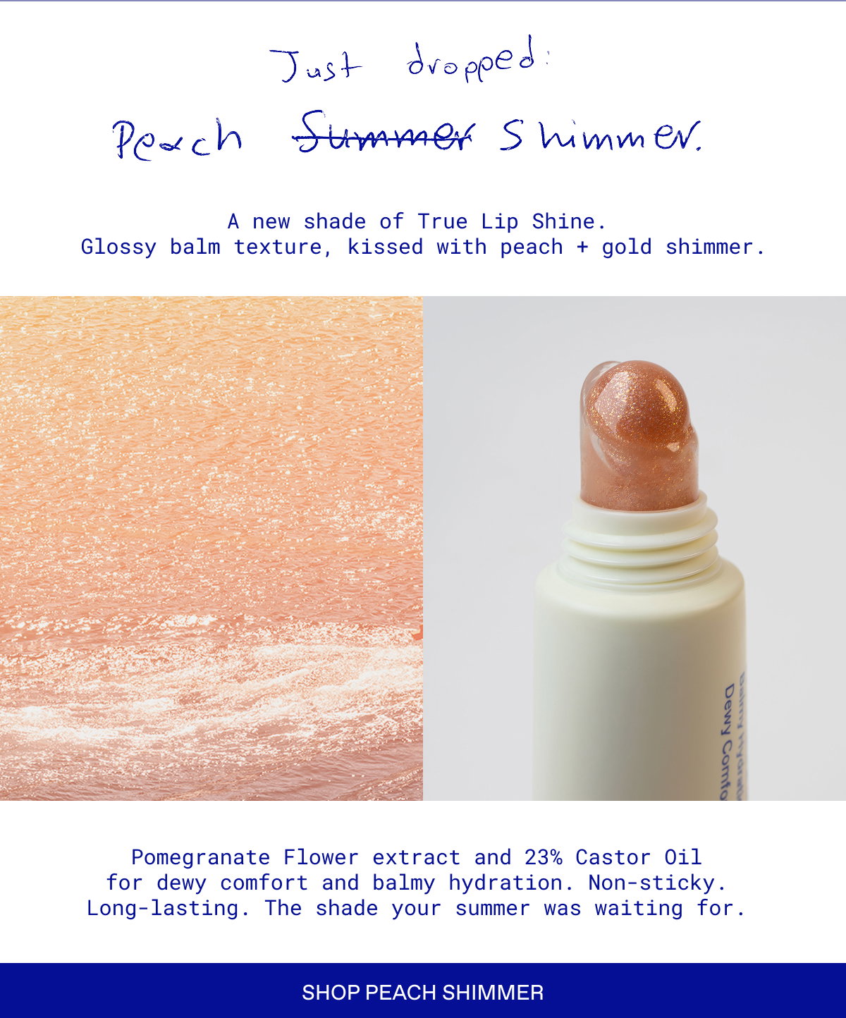 New Peach Shimmer