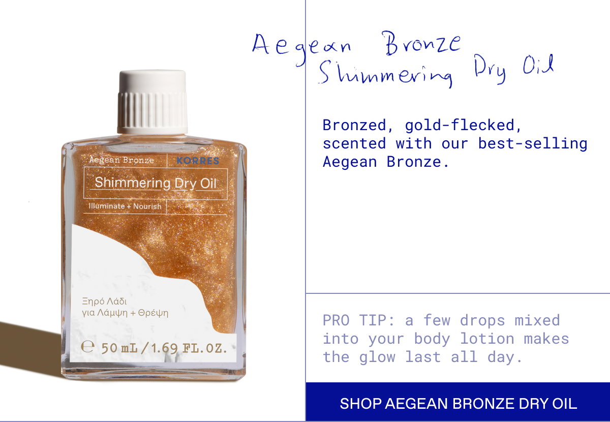 Aegean Bronze Shimmering Dry Oil