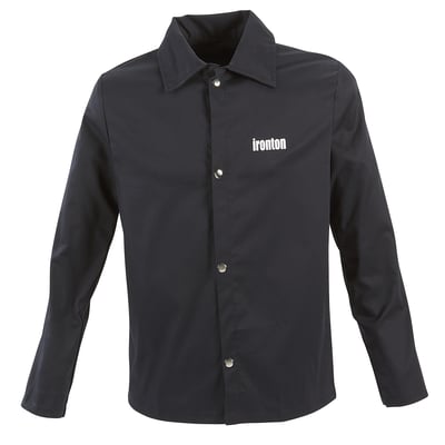 Ironton Flame-Resistant Welding Jacket, Black, 2XL