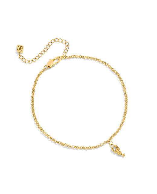 Ocean Charms Lobster Anklet (Gold)