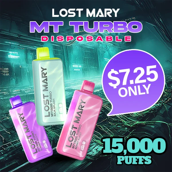Lost Mary MT 15,000 Puff Turbo Disposable