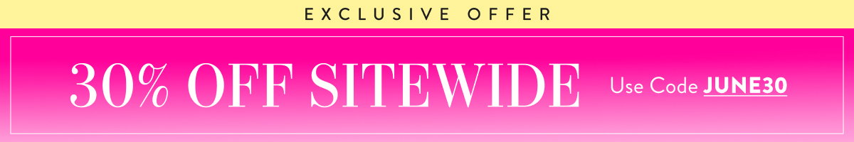 30% Off Sitewide with JUNE30