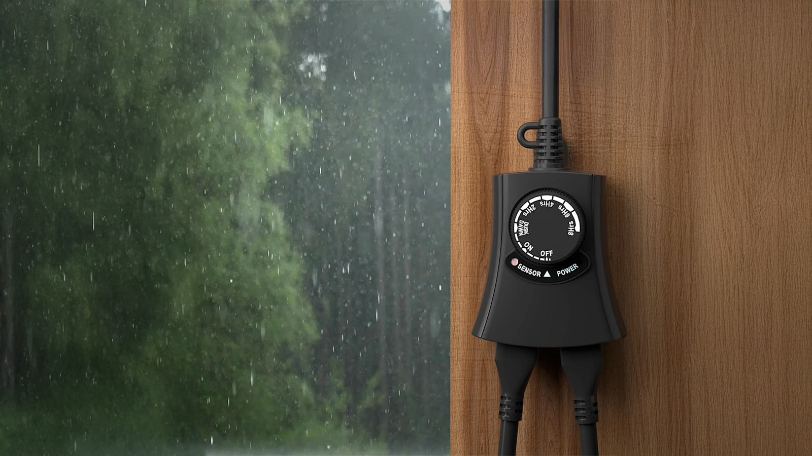 The Set of Two Outdoor Light Timers
