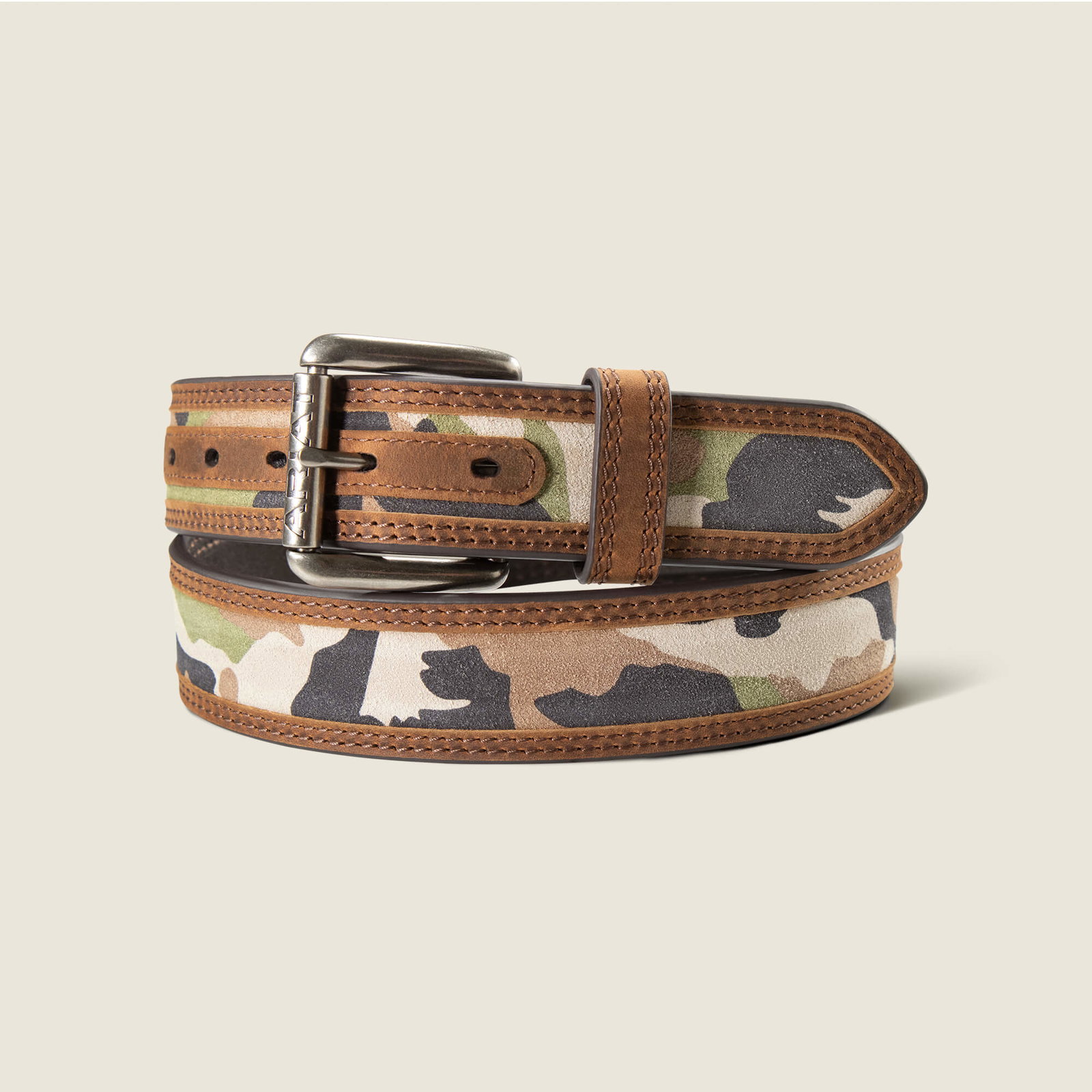 Men’s Work Camo Suede Inlay Belt