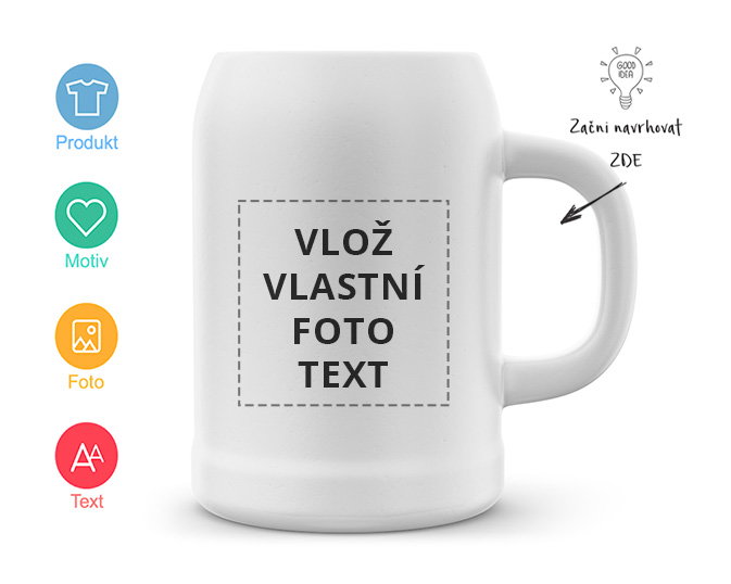 půllitr s vlastním potiskem