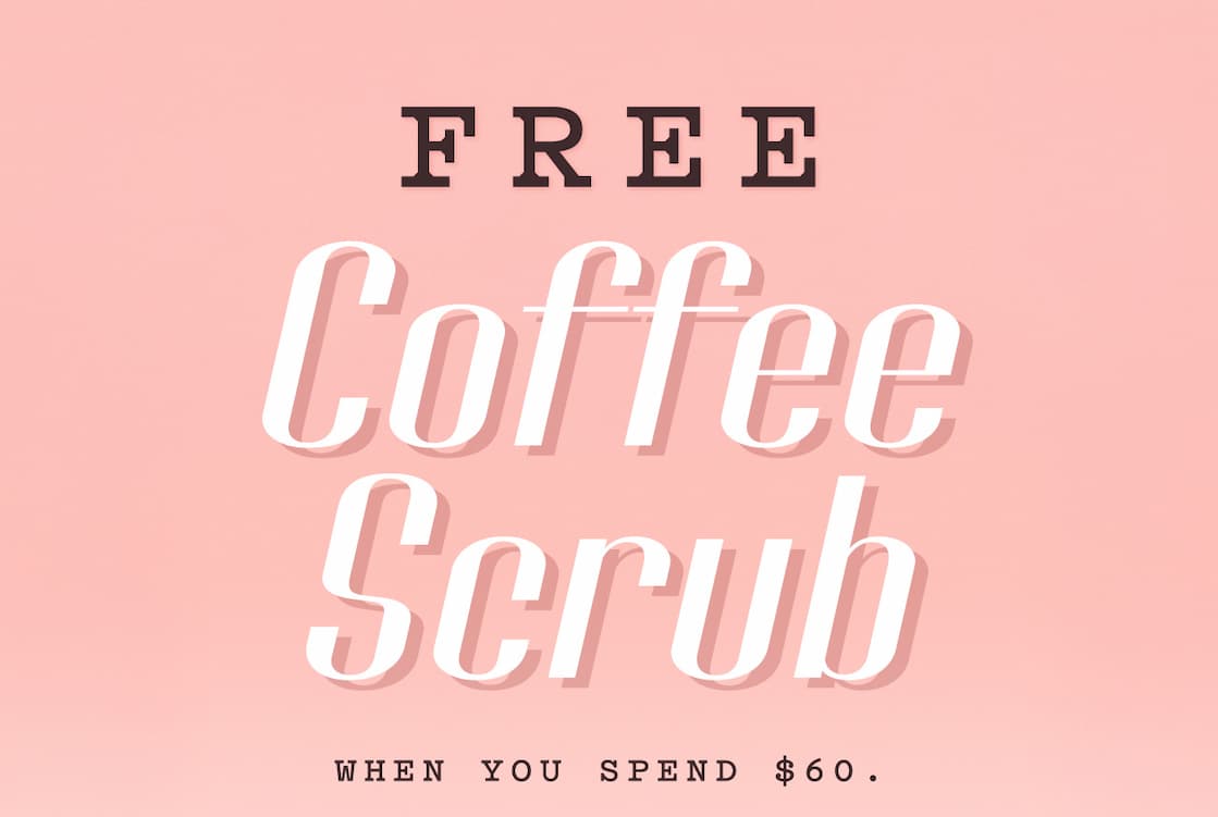 Free Coffee Scrub