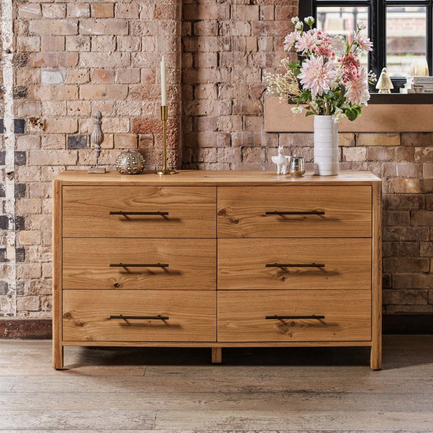 Image of Maitland 6 Drawer Wide Chest
