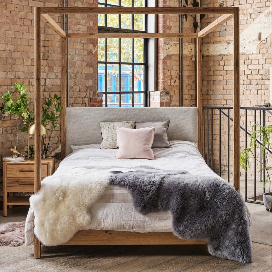 Image of Maitland 4 Poster Bedframe - King Size