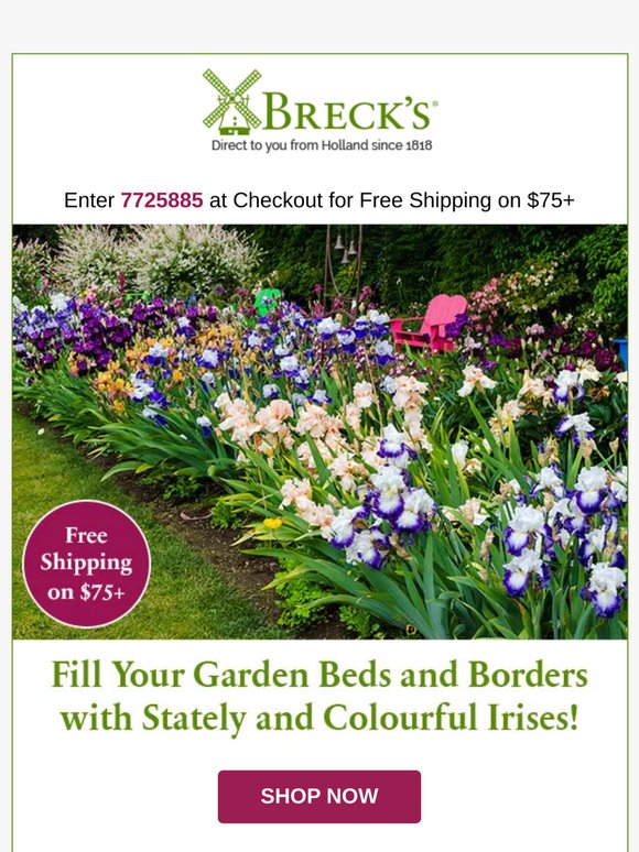 🫵 Reserve your iris selections today!