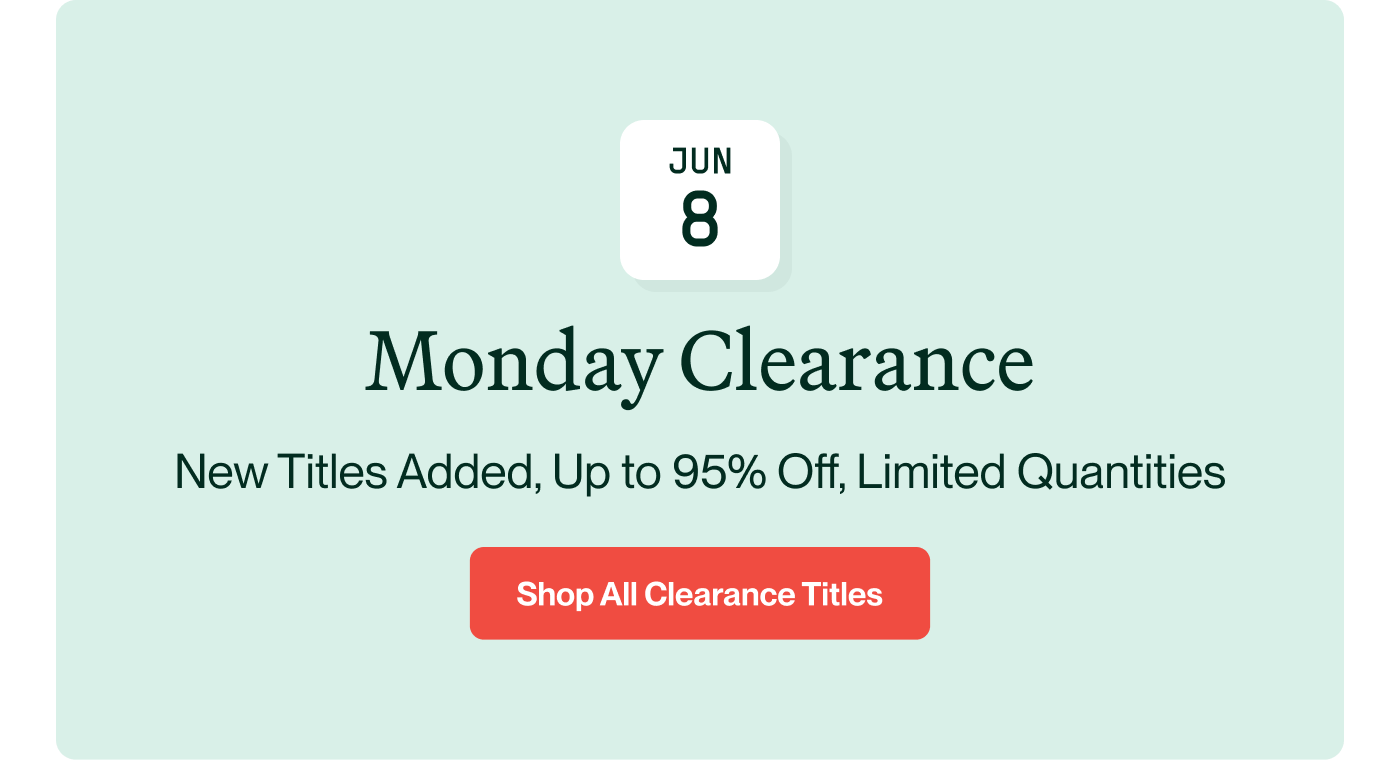 Monday Clearance