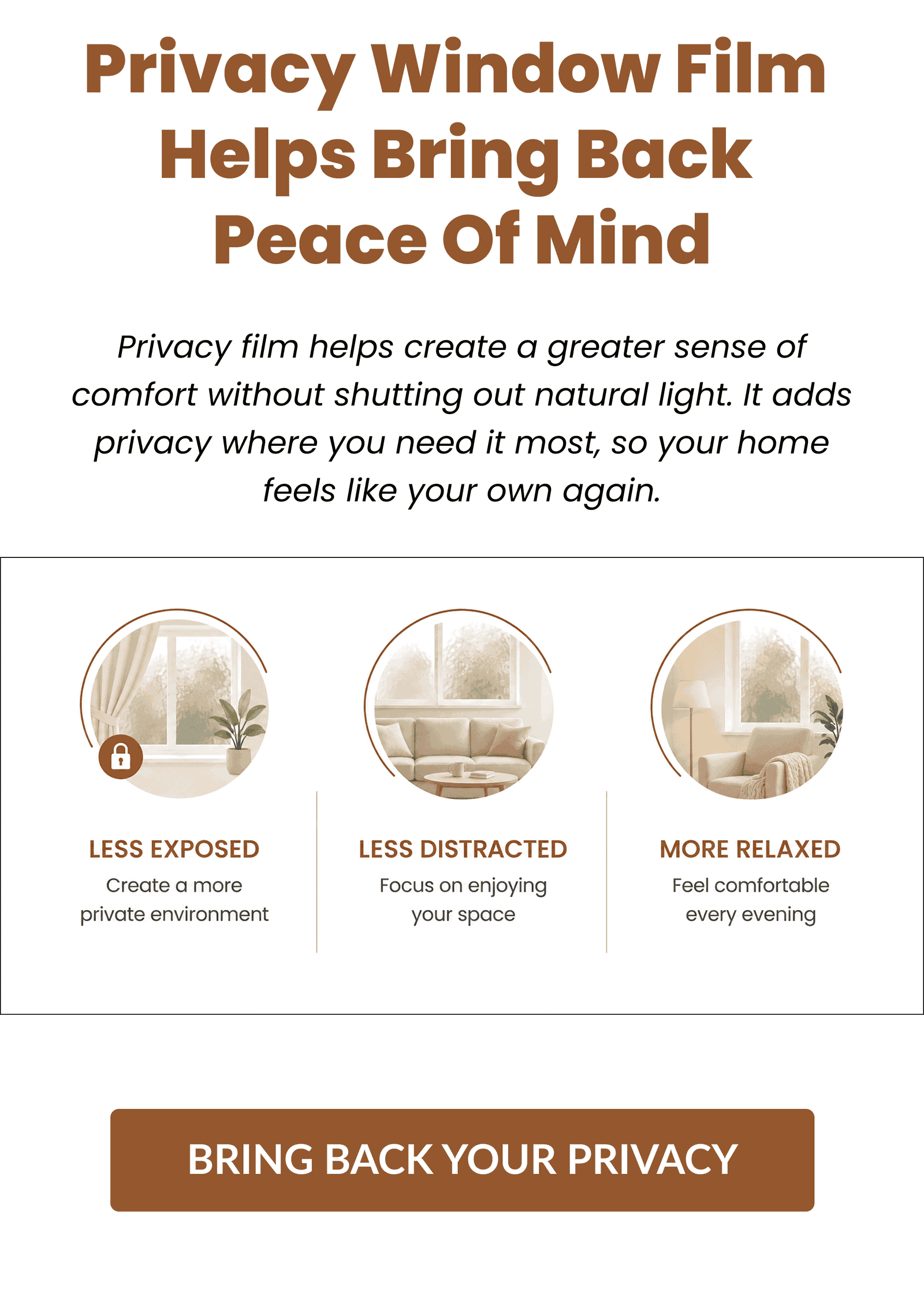 Privacy Window Film