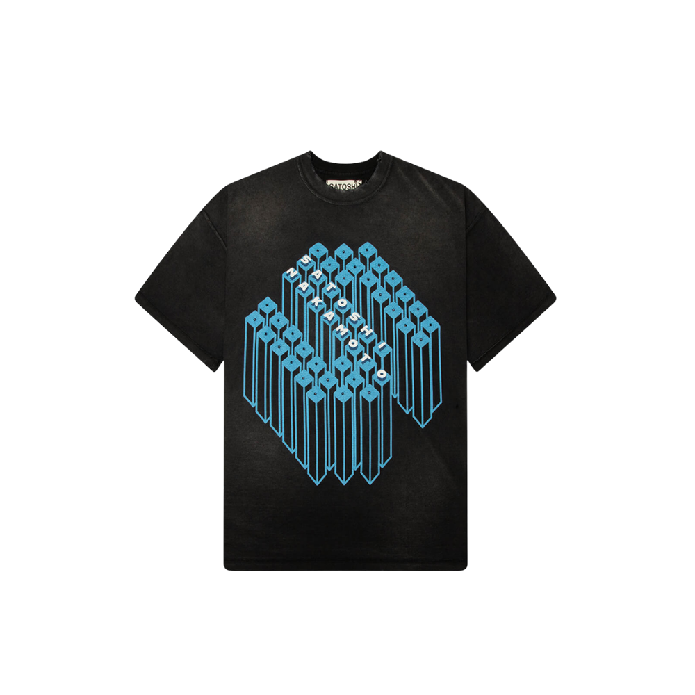 Gridlock Tee - Washed Black