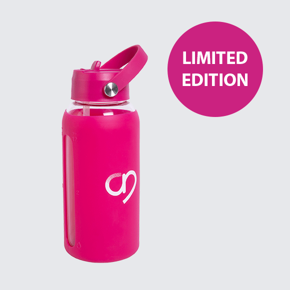 pinke Trinkflasche, limited Edition