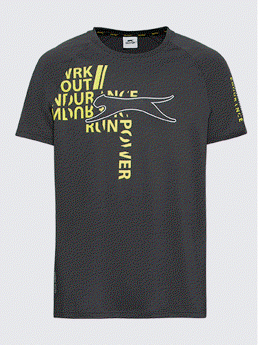 Funktions-T-Shirt, gelb oder schwarz