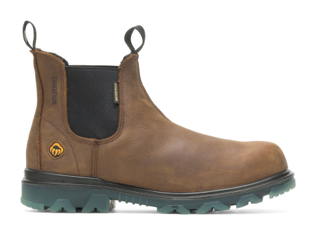 Wolverine - Men's Rancher Flag Wellington Work Boot - Brown colorway.