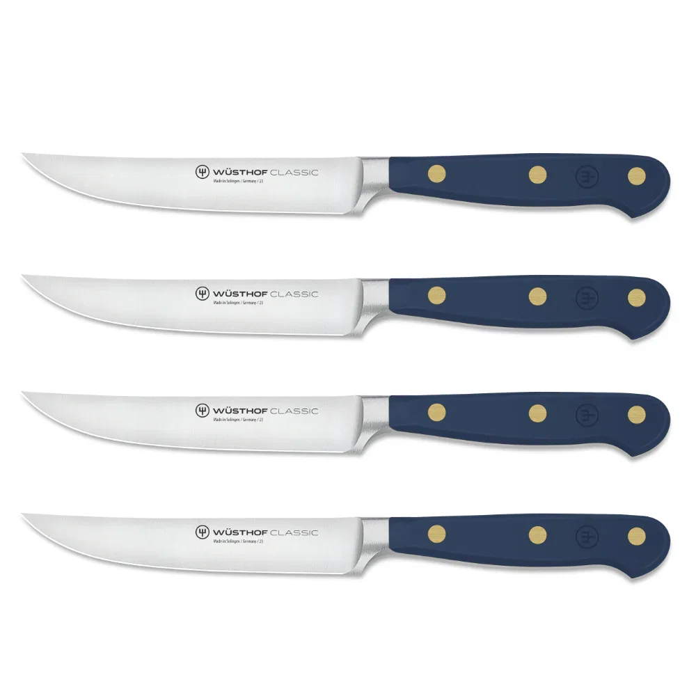 Image of Wusthof Classic Wild Blueberry 4-Piece Steak Knife Set