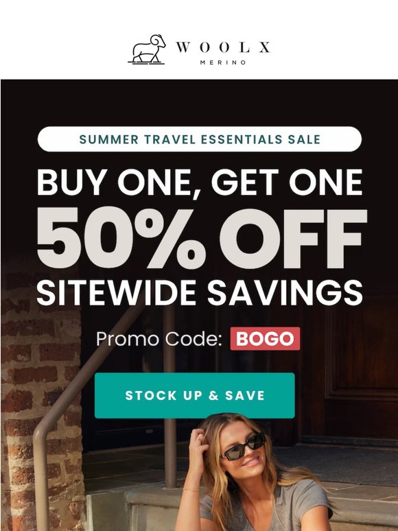 Summer Travel Essentials BOGO 50% OFF