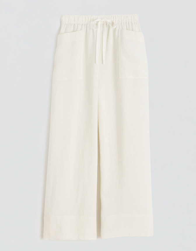 Unsubscribed Beach Pant in Linen Shimmer