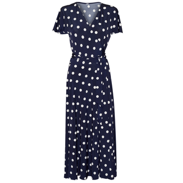 Wrap Midi Dress