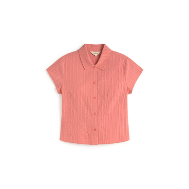 Slim Popcorn Blouse