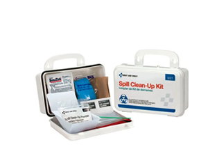 Shop First Aid Only® Bloodborne Pathogen Spill Clean Up Kit Now