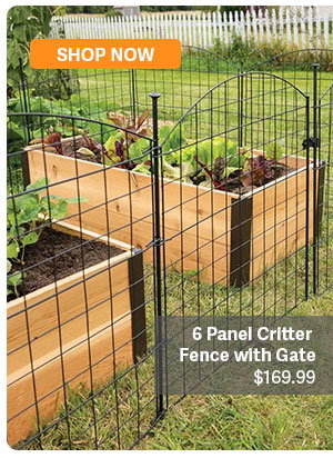 6 Panel Critter Fence with Gate $169.99