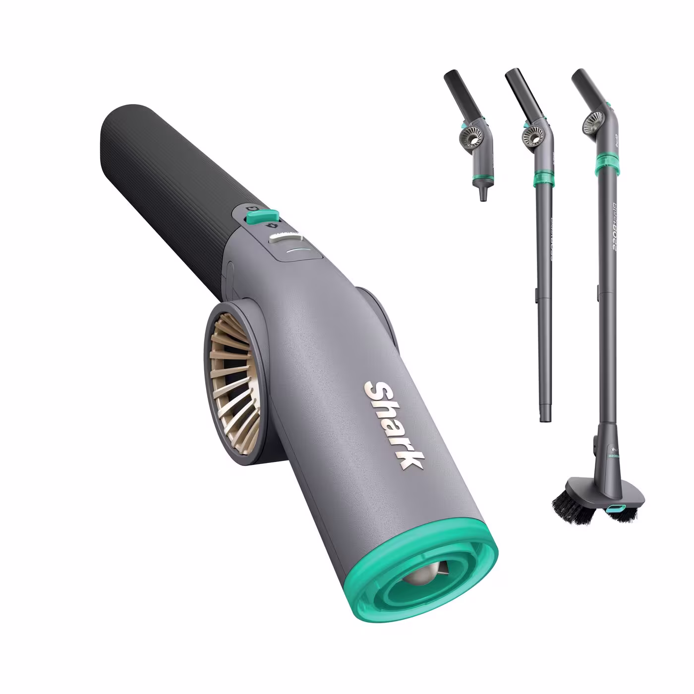 Shark BlastBoss All-in-One Air Blasting System with BlastBroom - Charcoal