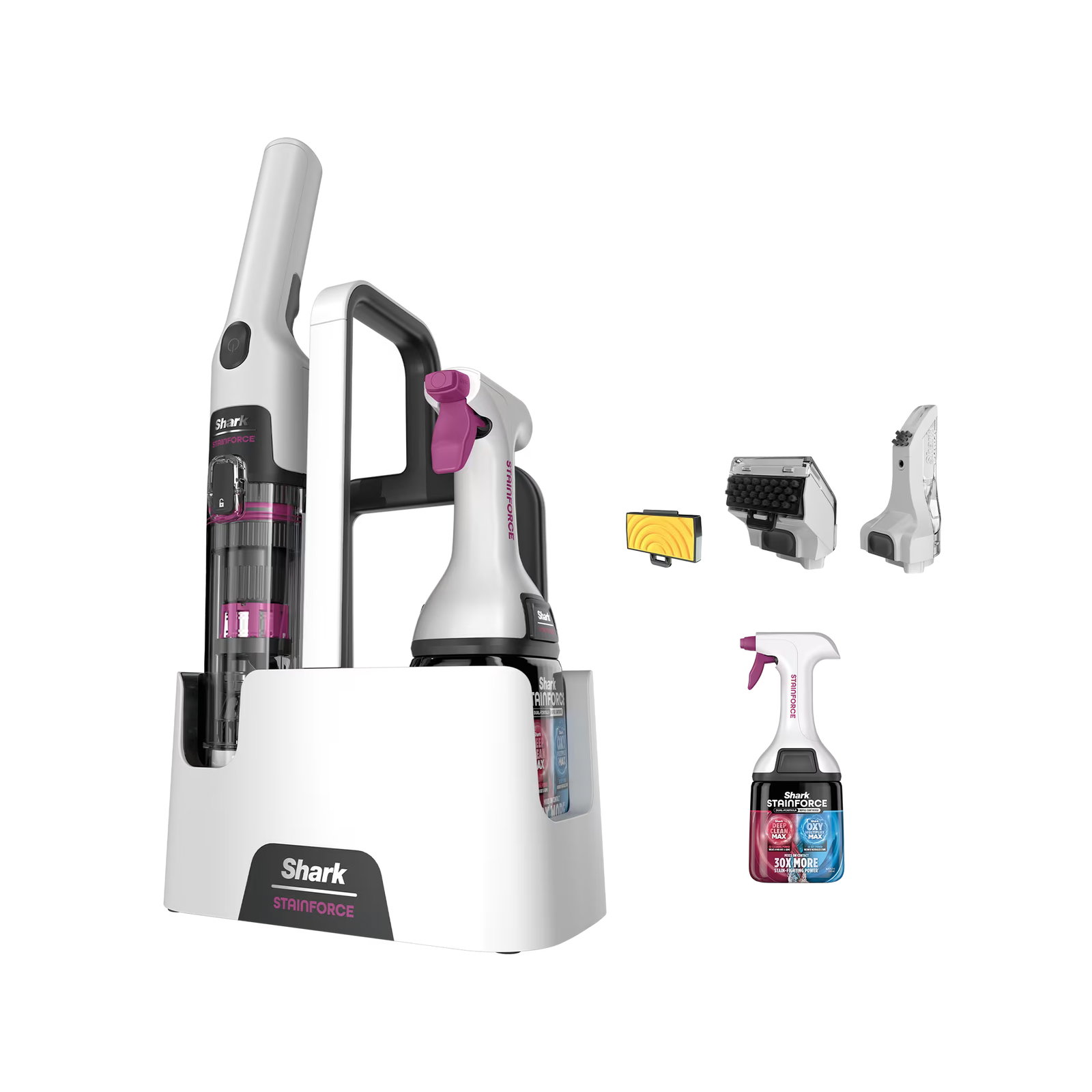 Shark StainForce Cordless Stain-Destroying Spot Cleaner HX100UKT