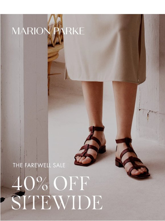 40% Off Sitewide