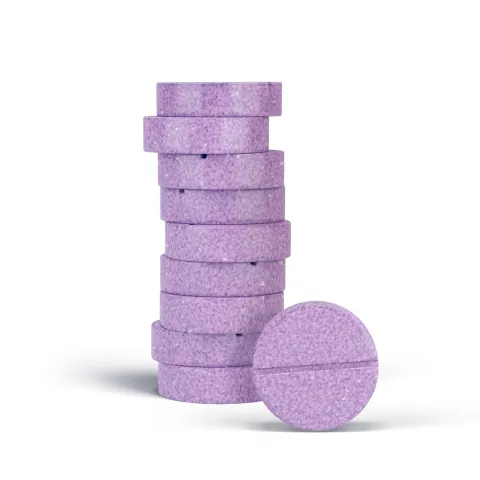 Image of 25mg Broad Spectrum CBD Nano Tablets - Grape - Chill Plus