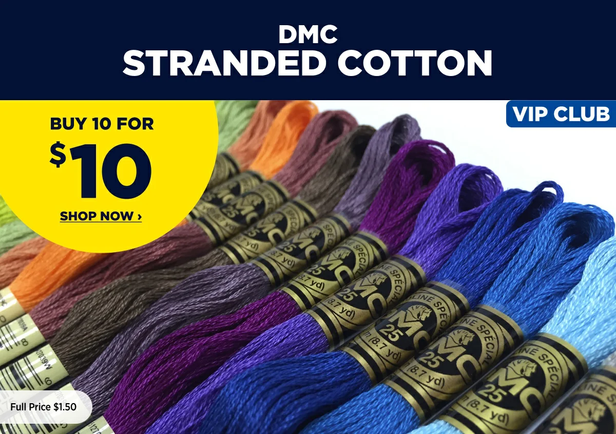 VIP's Buy 10 For $10 DMC Stranded Cotton