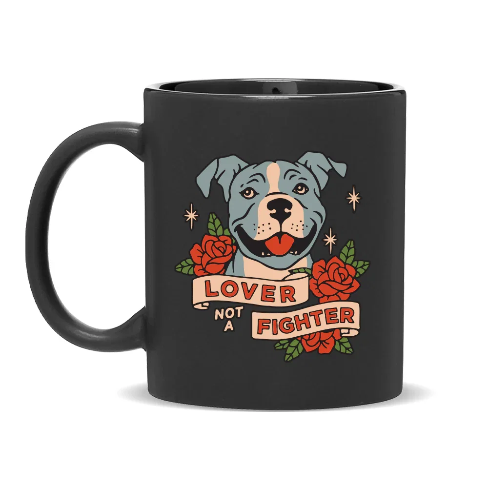 Image of Lover Not a Fighter Mug