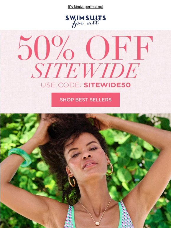 Your New Favorite Swimsuit? It’s Now 50% Off!