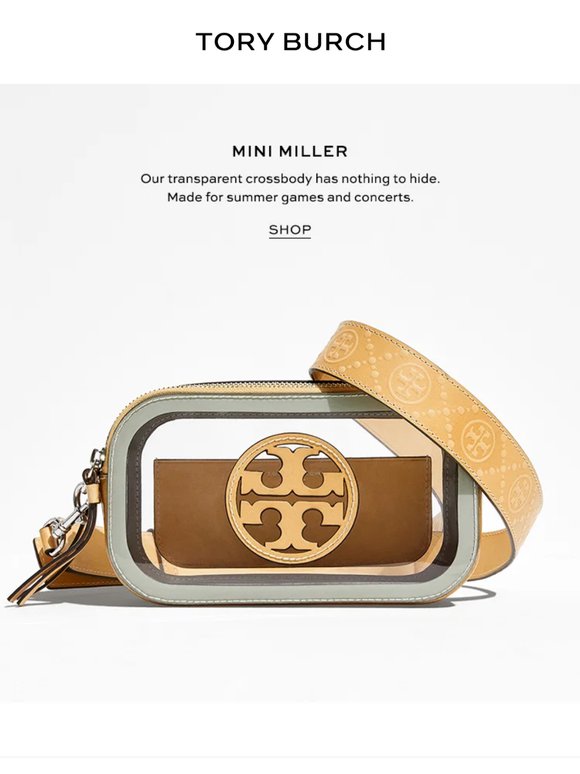 A stadium-ready crossbody