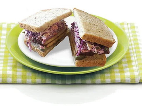 Barbeque Tempeh Sandwich