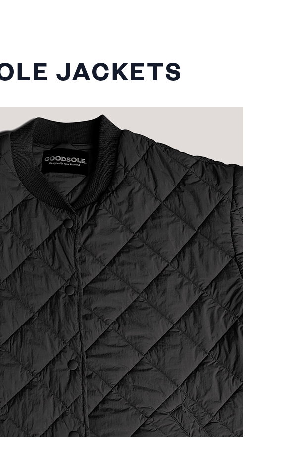 Quilted Jacket - Black