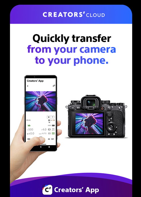 Creator's Cloud | Quickly transfer from your camera to your phone | Creators' App