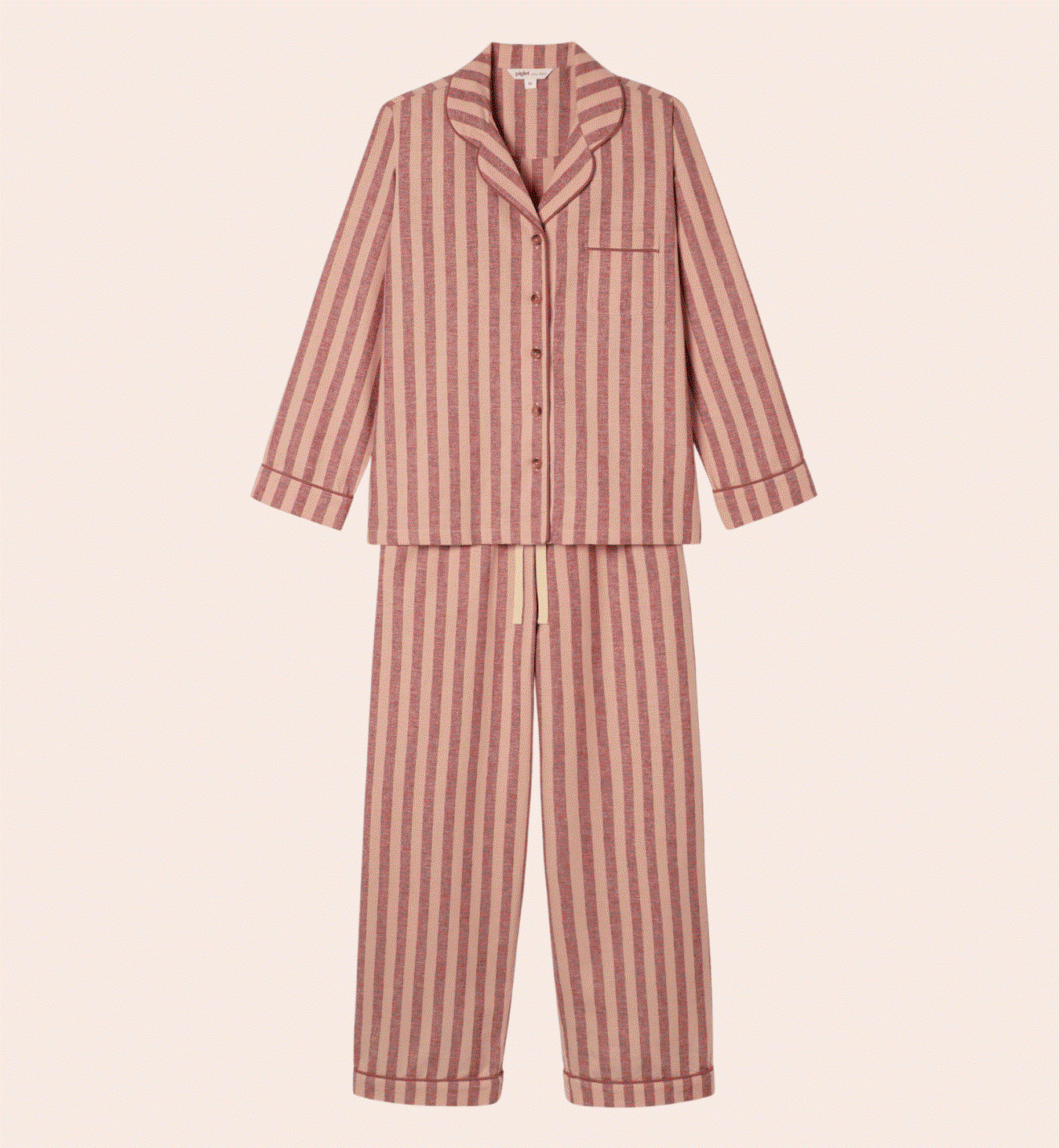 Rhubarb & Rose Pembroke Stripe Linen Blend Trouser Set