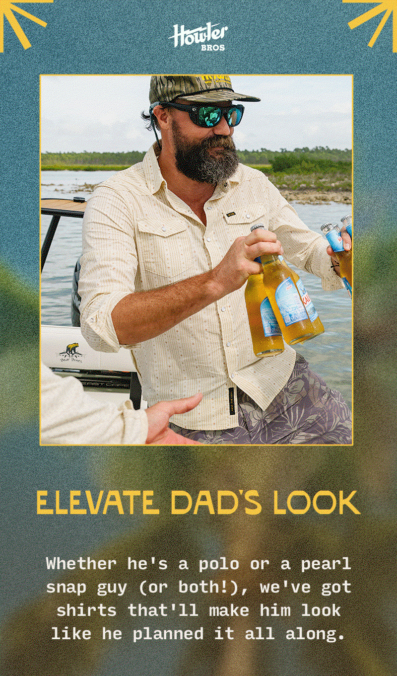 Whether he's a polo or a pearl snap guy (or both), we've got shirts that'll make him look like he planned it all along.