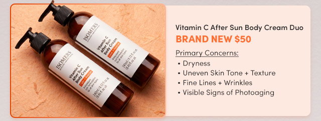 Isomers Skincare | Vitamin C After Sun Body Cream BOGO - $50