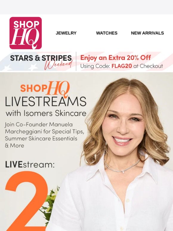 🔬 LIVE @ 2pm ET: Summer Skincare Essentials with Isomers