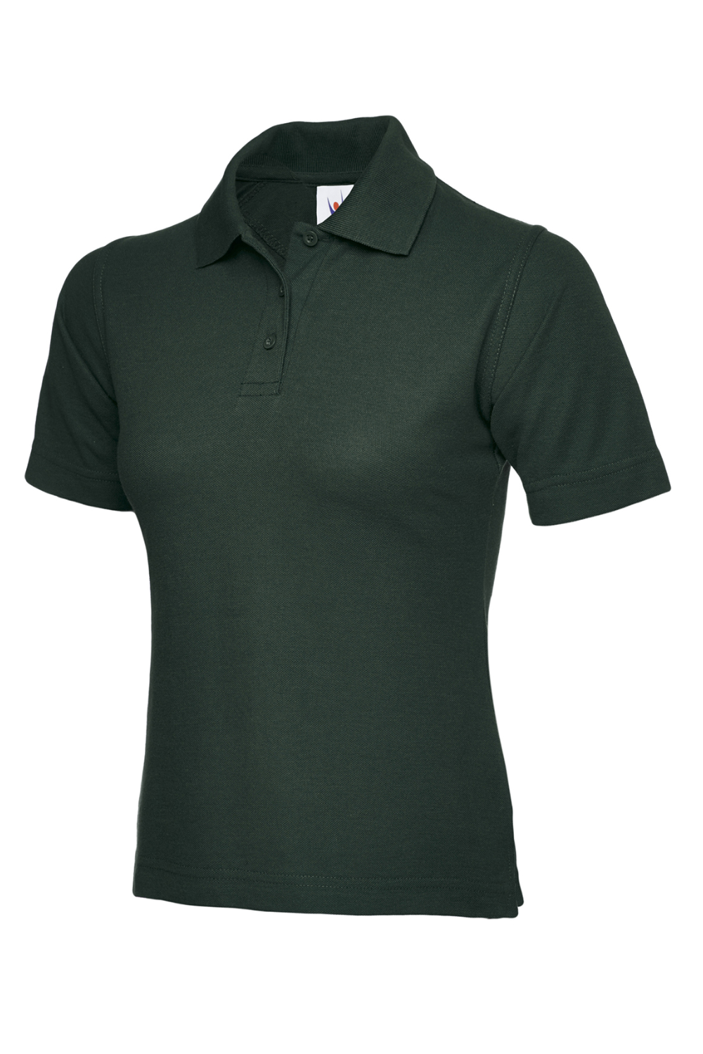 Image of Uneek Women's Polo Shirt, Bottle Green