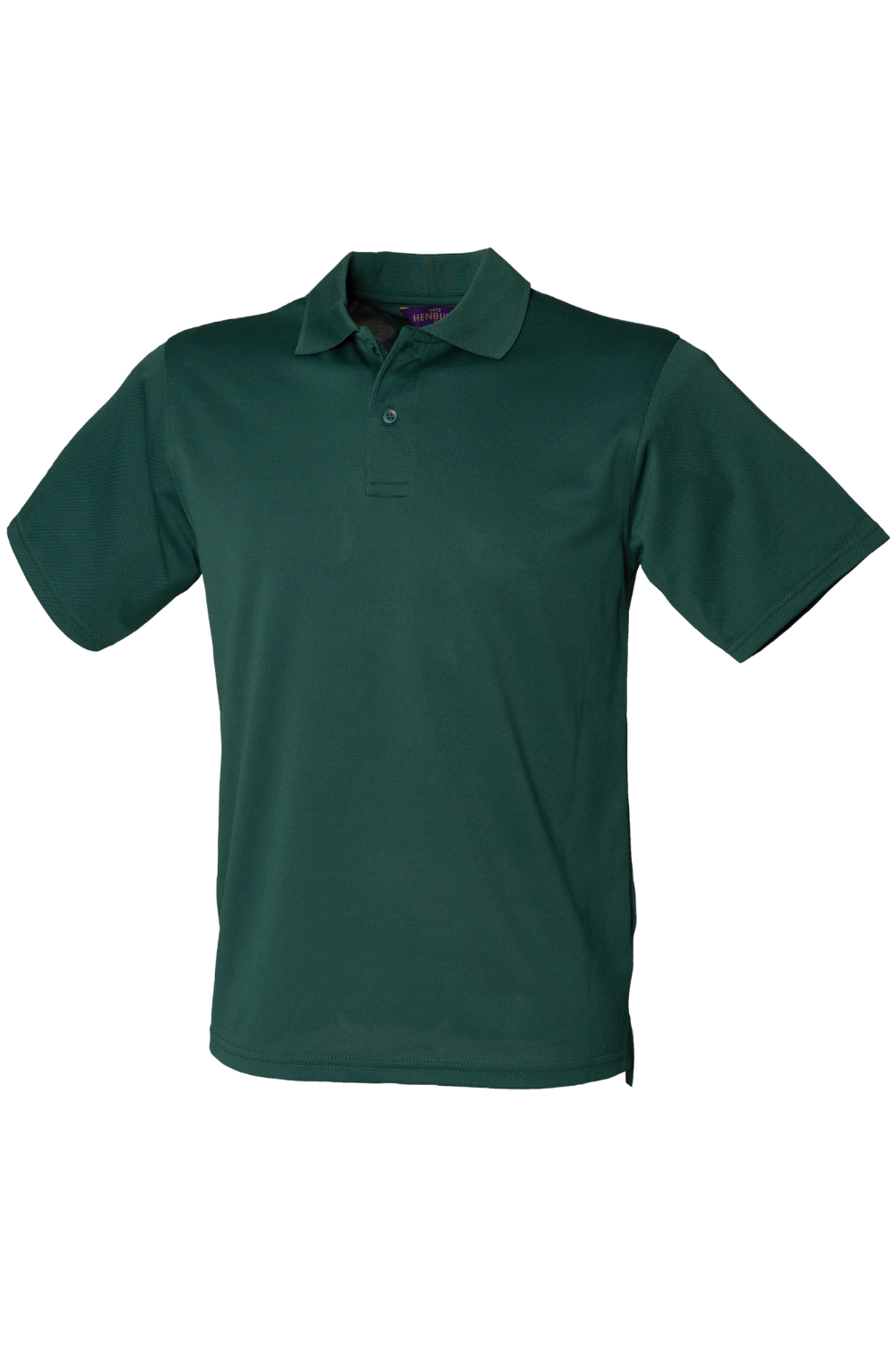 Image of Henbury Men's Coolplus® Polo Shirt Bottle Green