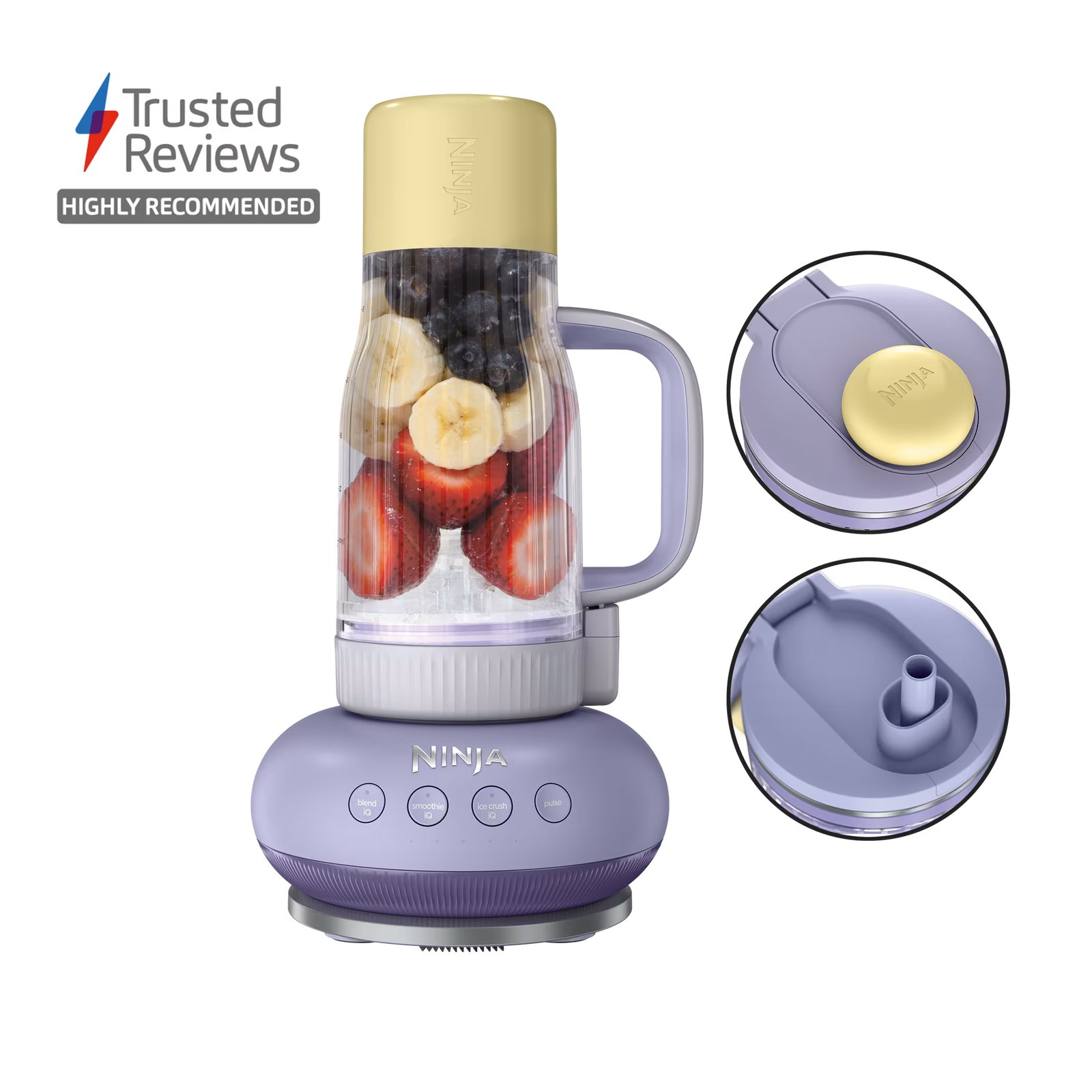 Ninja BlendBOSS Tumbler Blender - Lavender Lemonade DB351UKPR