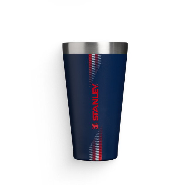 The Country Collection Stacking Pint | 16 OZ | Team Navy Red