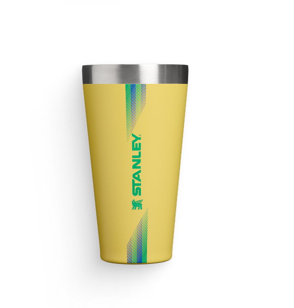 The Country Collection Stacking Pint | 16 OZ | Team Yellow Green