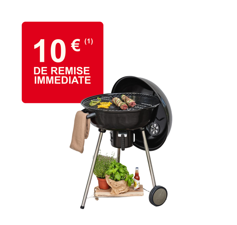 Et aussi en ce moment Barbecue Charbon à 69,99€